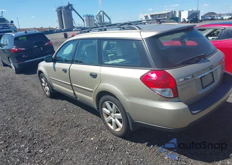 2008 Subaru Outback 2.5I/2.5I L.l. Bean Edition из США, поврежденный, VIN 4S4BP61C587333101